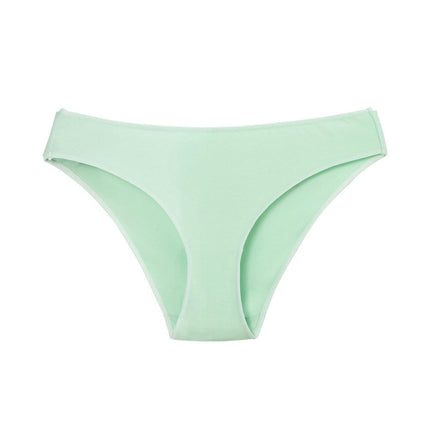 Women's Soft Cotton Low Rise Stretch Breathable Briefs Panties