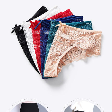 Women's Underwear Invisible Bikini Lace Sexy Panties