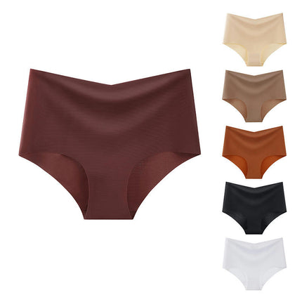 Women's Seamless Hipster Panties High Waist Bikini Underwear Briefs