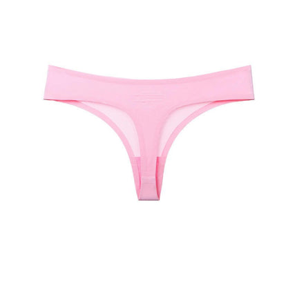 Thongs for Women Sexy No Show Breathable Underwear Stretch T-Back Panties