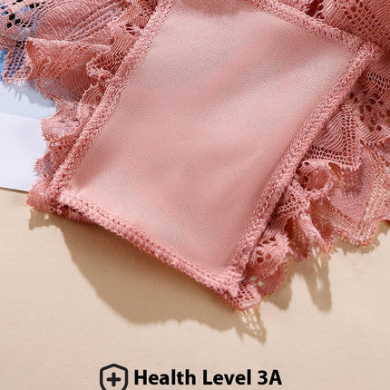 Women Lace Underwear Sexy Breathable Panties Bikini Briefs