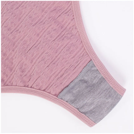 Women's Stretch Underwear Mid Waist Brief Breathable Panties