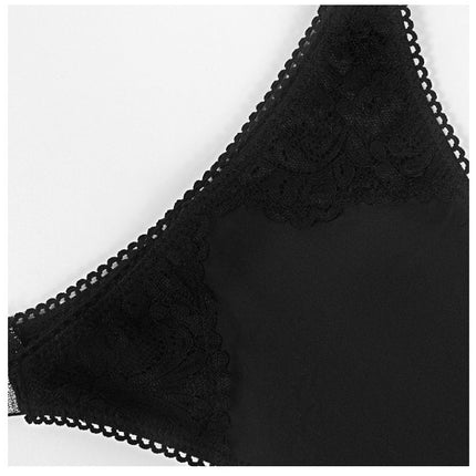 Glitter G-String Thongs for Women Sexy Low Rise Thongs Lace Panties