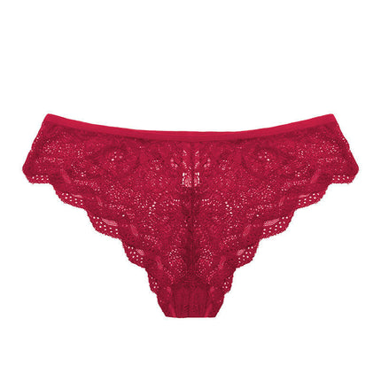 Women's Sexy Underwear Lace Bikini Breathable Briefs Panties