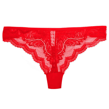 Women Lace Panties Sexy Hipster Underwear Low Rise Thongs