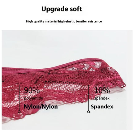 Women Lace Panties Sexy Hipster Underwear Low Rise Thongs