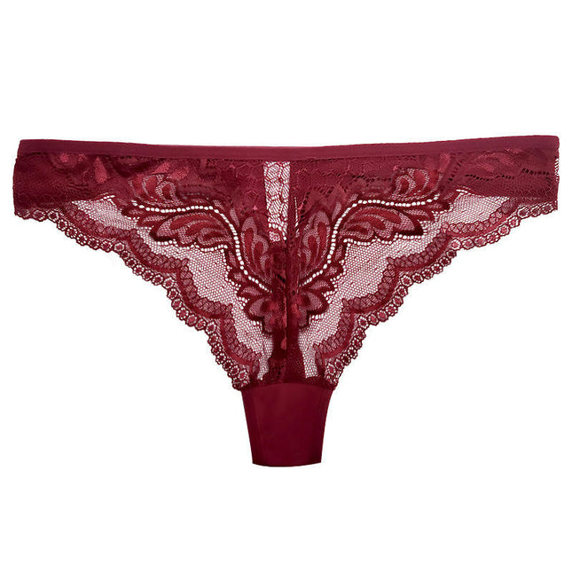 Women Lace Panties Sexy Hipster Underwear Low Rise Thongs