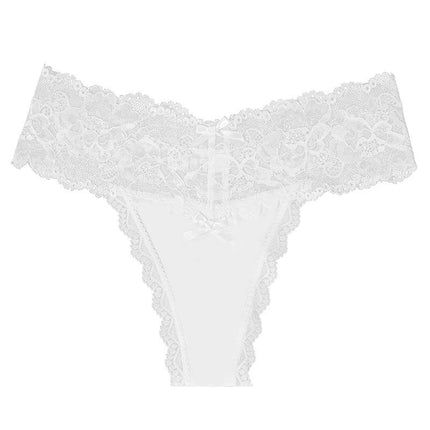 Sexy Thongs for Women Lace Underwear Stretch Briefs Bikini Panties