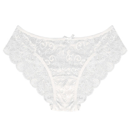 Sexy Underwear for Women No Show Panties Lace Bikini Lightweight Brief