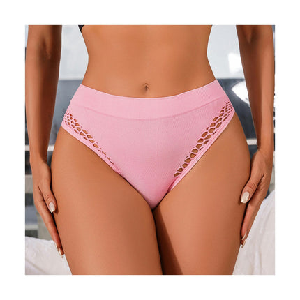 Women Stretch Underwear Breathable Cutout Panties Bikini Briefs