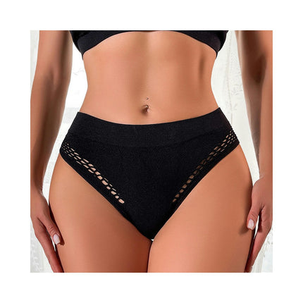 Women Stretch Underwear Breathable Cutout Panties Bikini Briefs