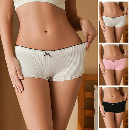 Women's Boyshorts Cotton Panties Soft Breathable Boxer Briefs