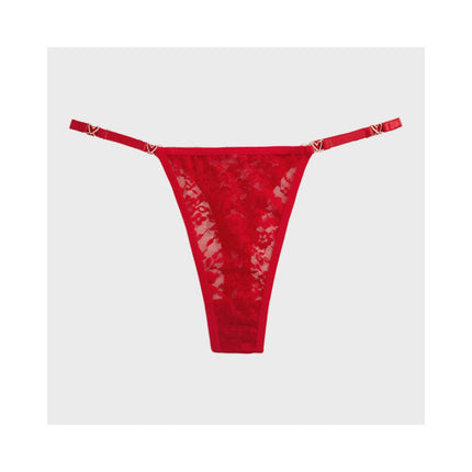 Women Sexy Panties Lace G String Panty Low Rise Brief Bikinis