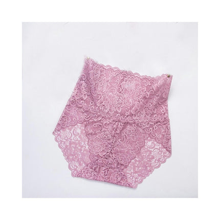 Women's Sexy Underwear Lace Panties High Waisted Ladies Brief