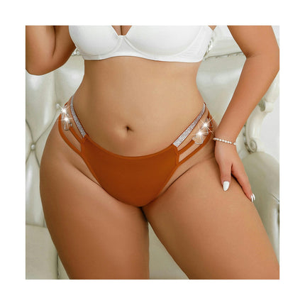 Women's Sexy  G-String Thongs Stretch Mid Waisted Panties Briefs