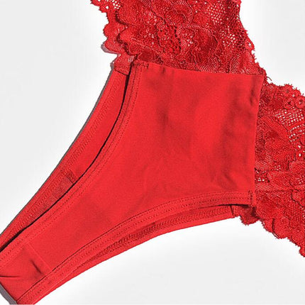 Lace Thongs for Women Sexy No Show Stretch T-back Panties