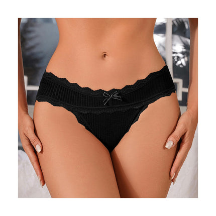 Women's Stretch Panties Sexy Lace Low Rise Hipster Briefs