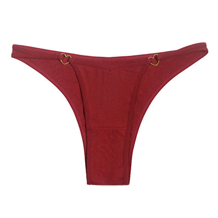 Women's Stretch Bikini Underwear Briefs Half Back Coverage Panties