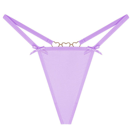 G-string Thongs for Women No Show Thong Low Rise Comfortable Panties