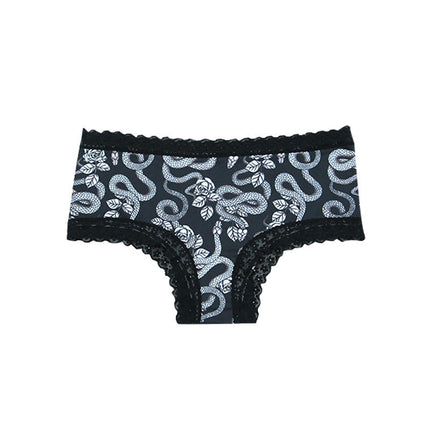 Womens Underwear Stretch Panties Briefs Hipster Lace Bikini