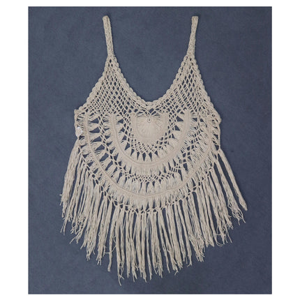 Womens Swimsuits Hollow Out Cover Ups Crochet Beach Bikini Tassels Coverups