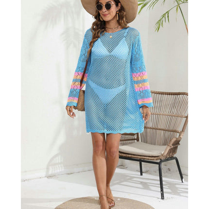 Women's Crochet Bathing Suit Swimwear Knit Cover Up Beach Dress