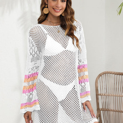 Women's Crochet Bathing Suit Swimwear Knit Cover Up Beach Dress