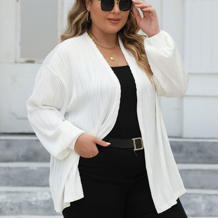 Womens Plus Size Lightweight Length Cardigan Long Sleeve Cardigan