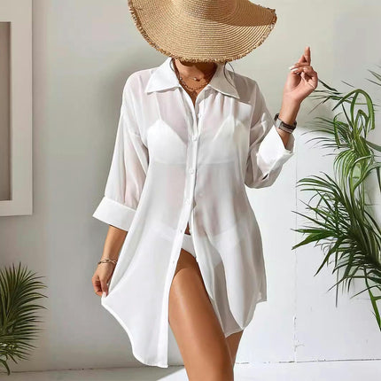 Womens Swimsuit Coverups Swimwear Shirts Bathing Suit Beach Bikini Cover Ups