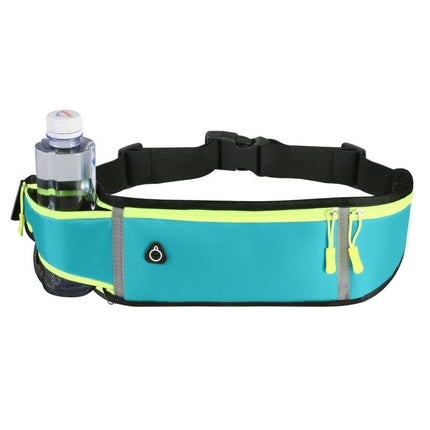 Hiking Waist Packs Fanny Pack with Bottle Holders Water Resistant Outdoor Waist Bag for Men Women