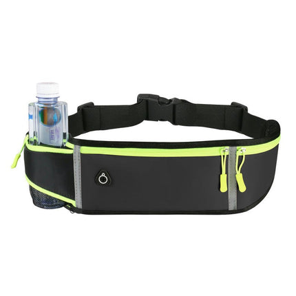 Hiking Waist Packs Fanny Pack with Bottle Holders Water Resistant Outdoor Waist Bag for Men Women