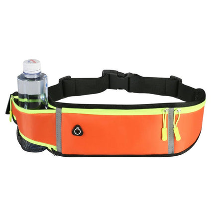 Hiking Waist Packs Fanny Pack with Bottle Holders Water Resistant Outdoor Waist Bag for Men Women