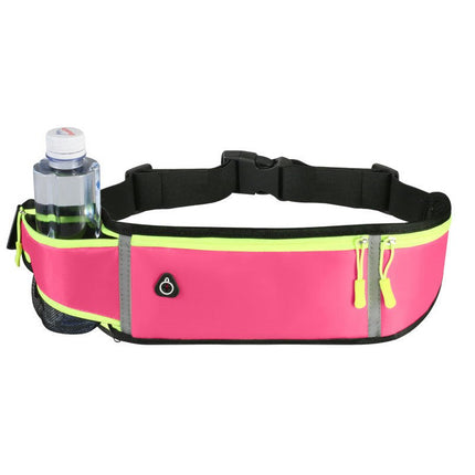 Hiking Waist Packs Fanny Pack with Bottle Holders Water Resistant Outdoor Waist Bag for Men Women