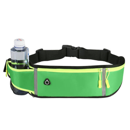 Hiking Waist Packs Fanny Pack with Bottle Holders Water Resistant Outdoor Waist Bag for Men Women