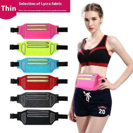 Outdoor Sports Fanny Pack Waist Pack for Men Women Running Belt Waterproof Lightweight Waist Bag