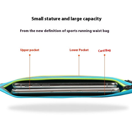 Outdoor Sports Fanny Pack Waist Pack for Men Women Running Belt Waterproof Lightweight Waist Bag