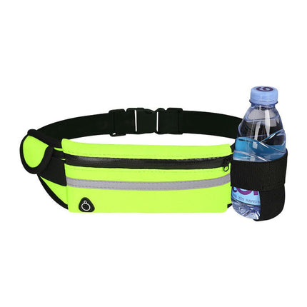 Outdoor Sports Waist Bag Fanny Pack for Men Women Fanny Pack with Zipper Pockets for Running Hiking Workout