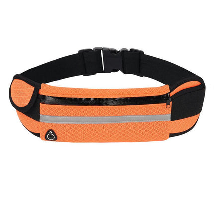 Outdoor Sports Waist Bag Fanny Pack for Men Women Fanny Pack with Zipper Pockets for Running Hiking Workout