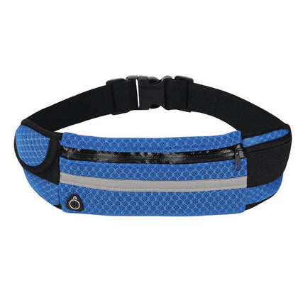 Outdoor Sports Waist Bag Fanny Pack for Men Women Fanny Pack with Zipper Pockets for Running Hiking Workout