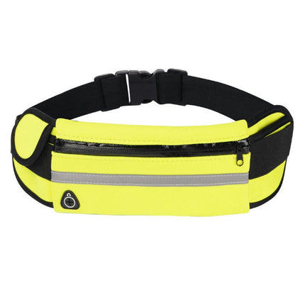 Outdoor Sports Waist Bag Fanny Pack for Men Women Fanny Pack with Zipper Pockets for Running Hiking Workout