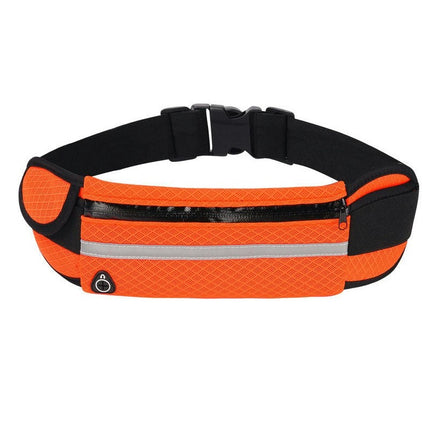 Outdoor Sports Waist Bag Fanny Pack for Men Women Fanny Pack with Zipper Pockets for Running Hiking Workout