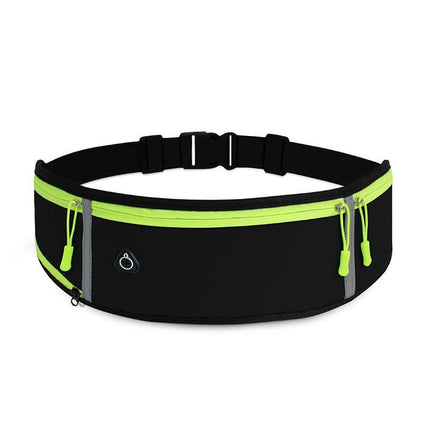 Outdoor Sports Waist Bag Fanny Pack for Men Women Fanny Pack with Zipper Pockets for Running Hiking Workout