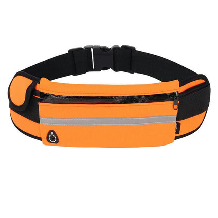 Outdoor Sports Waist Bag Fanny Pack for Men Women Fanny Pack with Zipper Pockets for Running Hiking Workout