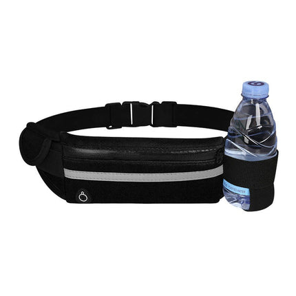 Outdoor Sports Waist Bag Fanny Pack for Men Women Fanny Pack with Zipper Pockets for Running Hiking Workout