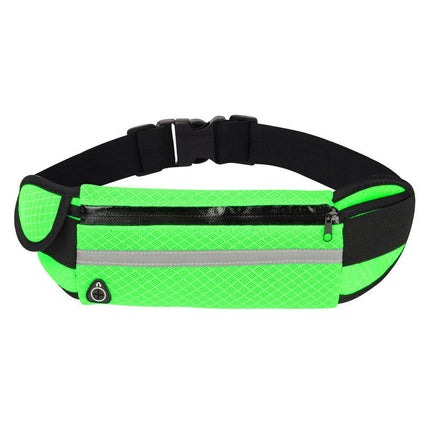 Outdoor Sports Waist Bag Fanny Pack for Men Women Fanny Pack with Zipper Pockets for Running Hiking Workout