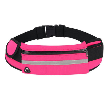 Outdoor Sports Waist Bag Fanny Pack for Men Women Fanny Pack with Zipper Pockets for Running Hiking Workout