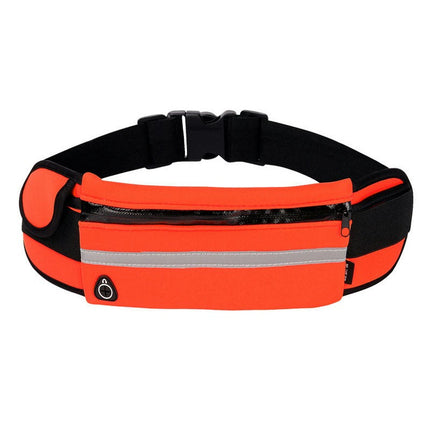 Outdoor Sports Waist Bag Fanny Pack for Men Women Fanny Pack with Zipper Pockets for Running Hiking Workout