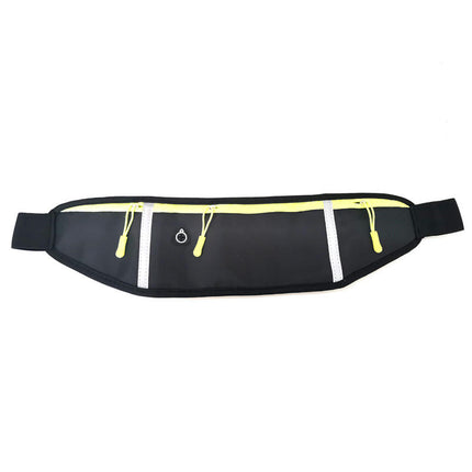 Outdoor Sports Waist Bag Fanny Pack for Men Women Fanny Pack with Zipper Pockets for Running Hiking Workout