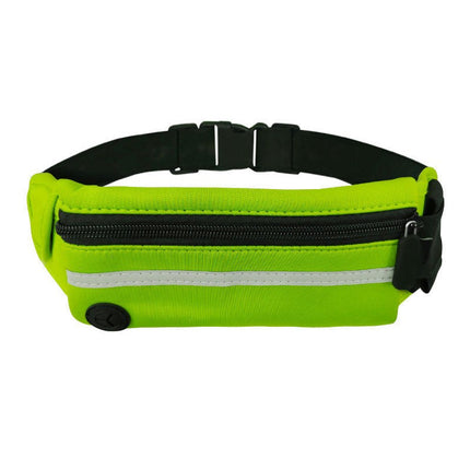 Outdoor Sports Waist Bag Fanny Pack for Men Women Fanny Pack with Zipper Pockets for Running Hiking Workout