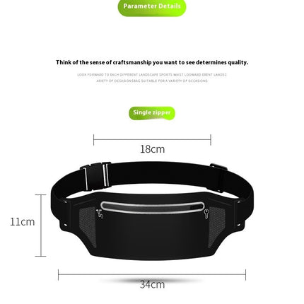 Fanny Packs Waist Bag for Women and Men Reflective Fanny Pack for Outdoors Sports Hiking Running